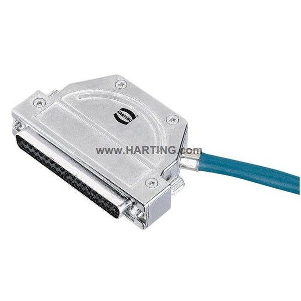 Harting InduCom 9p S40 Degree-entry hexscrew 4-40, PK 10 61030012013 - main